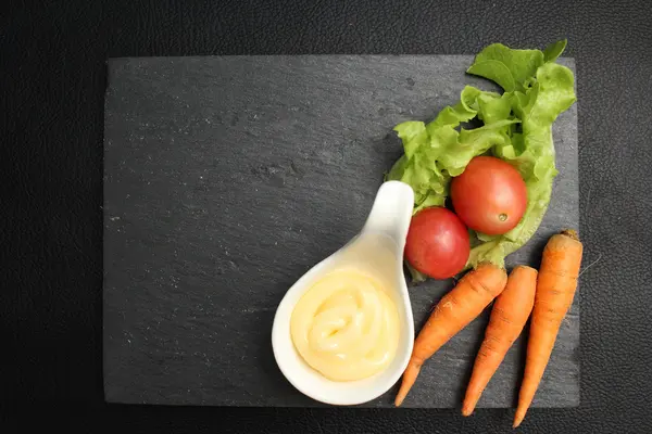 Close up of salad dressing — Stock Photo, Image