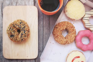 Espresso kahve ile çörek