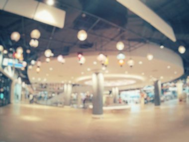 Bulanık insanlar alışveriş merkezi