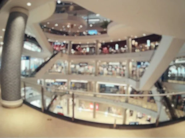 Gente borrosa centro comercial — Foto de Stock