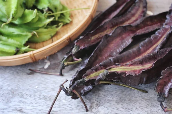 Szárnyas Bean közelről — Stock Fotó