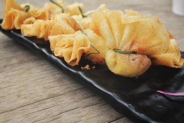 Mantı yakın çekim