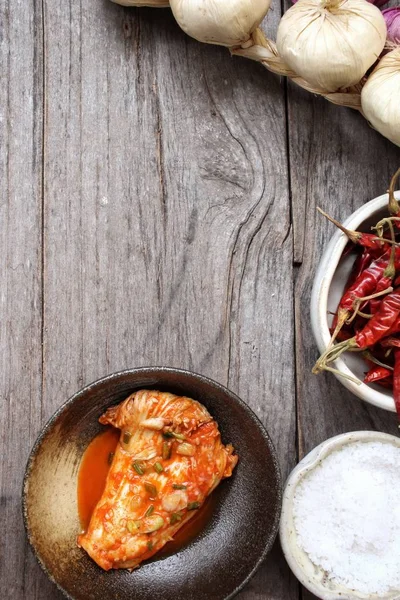 Kimchi comida coreana —  Fotos de Stock