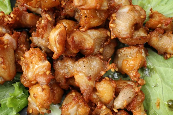 Kızarmış tavuk Çin yemeği — Stok fotoğraf