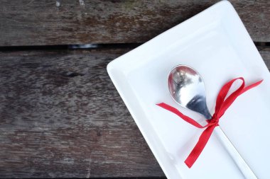 Çay kaşığı yakın çekim