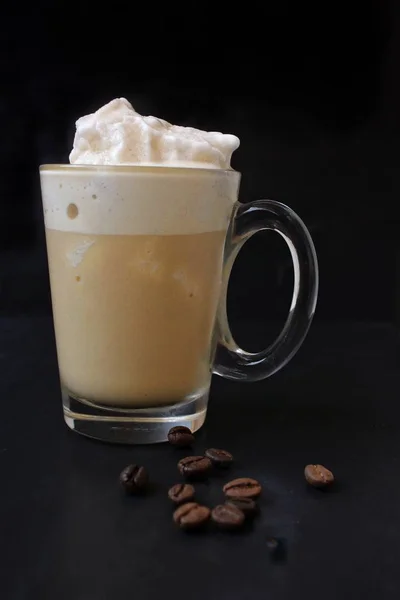 Nahaufnahme von Kaffee frappe — Stockfoto