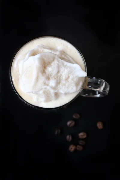 Detailní záběr z kávy frappé — Stock fotografie
