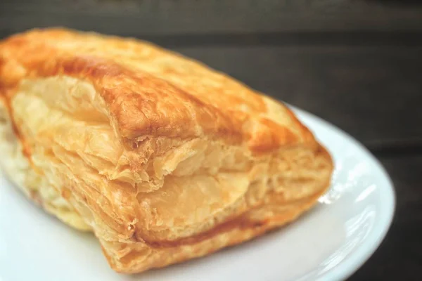 Close up of puff pastry — Stock Photo, Image