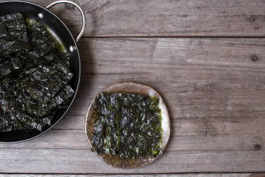 Kore yosun yakın çekim