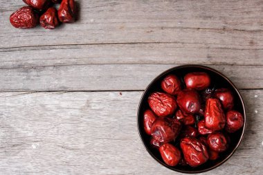 Kurutulmuş hünnap yakın çekim