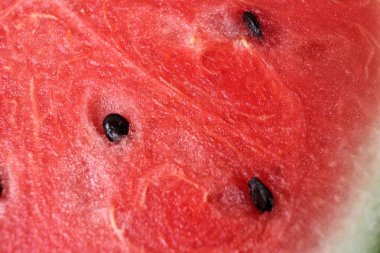 Kırmızı karpuz yakın çekim 