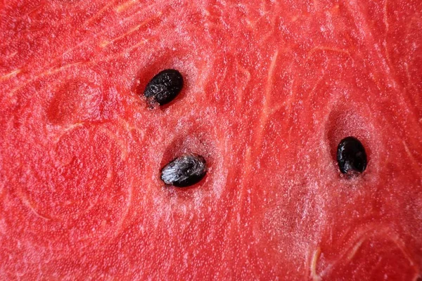 Tutup semangka merah — Stok Foto