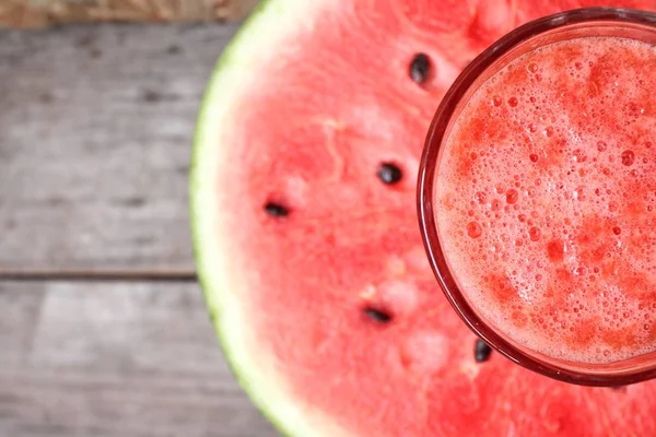 Nahaufnahme von roter Wassermelone — Stockfoto