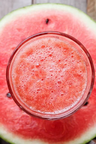 Nahaufnahme von roter Wassermelone — Stockfoto