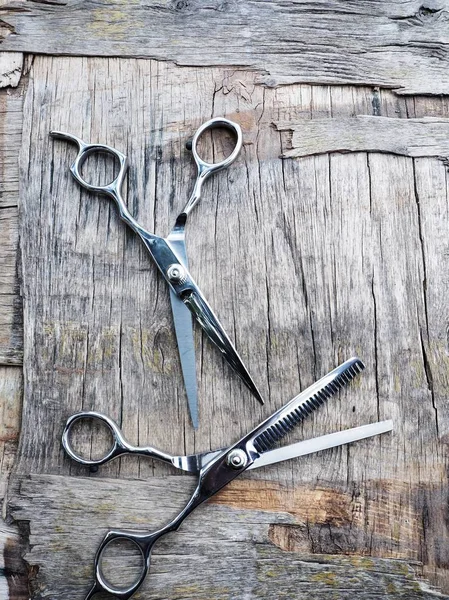 Tesouras de corte de cabelo — Fotografia de Stock