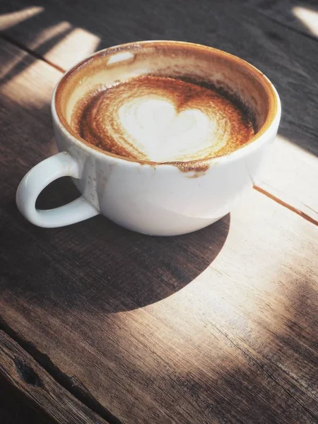 Káva Latte art — Stock fotografie