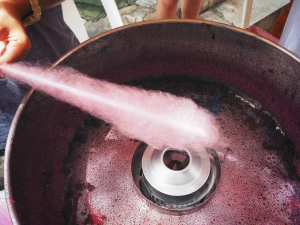 Close up of cotton candy — Stock Photo, Image