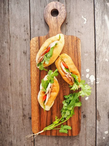 Comida vietnamita sándwich — Foto de Stock