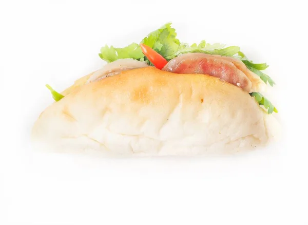 Sandwich vietnamesisk mat isolerade — Stockfoto