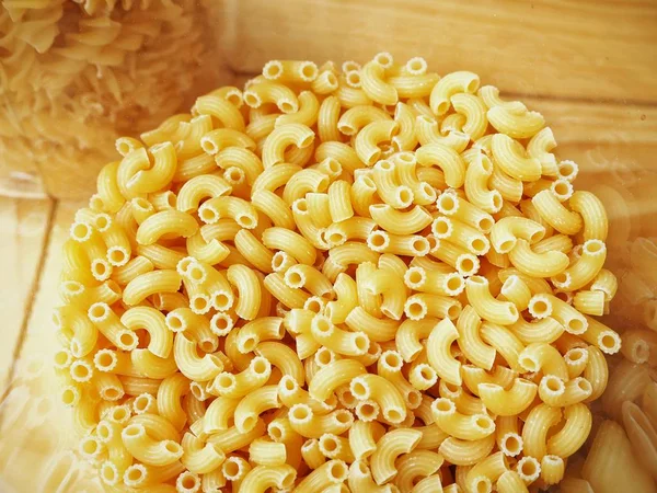 Close up of macaroni pasta — Stock Photo, Image