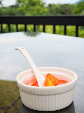 Turşu biber yakın çekim