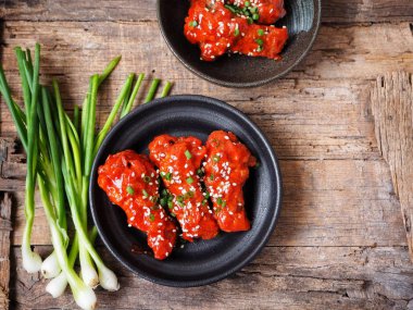 Kore kızarmış tavuk