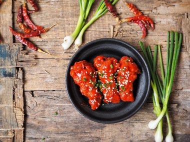 Kore kızarmış tavuk