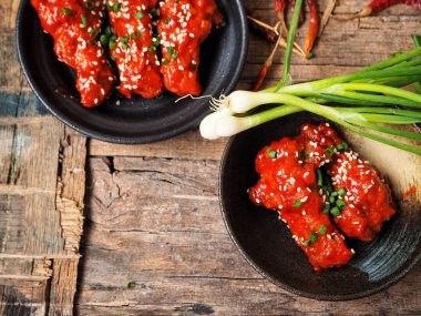 Kore kızarmış tavuk