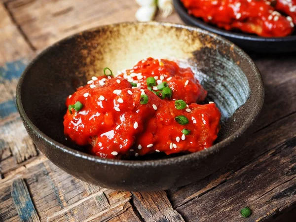 Kore kızarmış tavuk