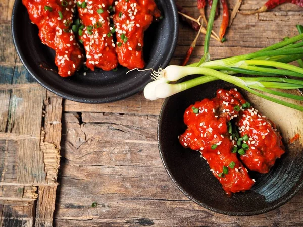 Kore kızarmış tavuk