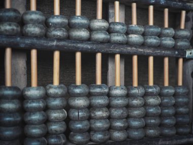 Eski vintage paslı bacus görünümünü kapat