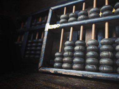 Eski vintage paslı bacus görünümünü kapat