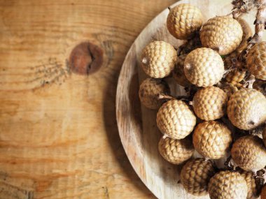 Arka plan, Palm'da meyvelerini yakın çekim