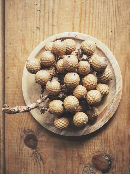 Arka plan, Palm'da meyvelerini yakın çekim