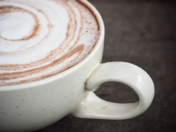 Heart of hot chocolate — Stock Photo, Image