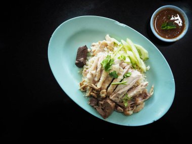 tavuk haşlanmış pirinç