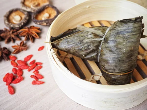 Zongzi čínské jídlo — Stock fotografie