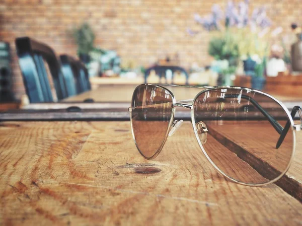 Primer Plano Las Gafas Sol — Foto de Stock