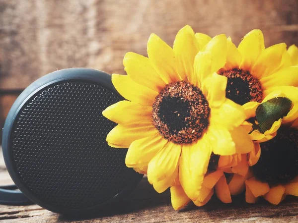 Çiçek ile Bluetooth Hoparlör