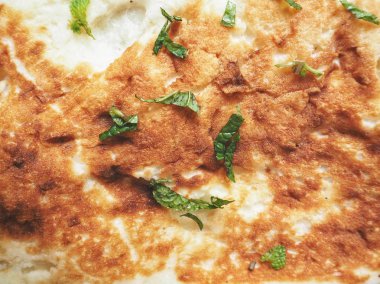 Hint naan ekmek otlar ile görünümü Kapat