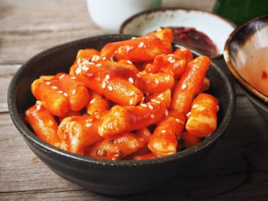 Pirinç kek Kore yemeği