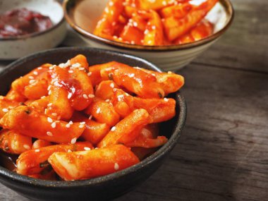 Pirinç kek Kore yemeği