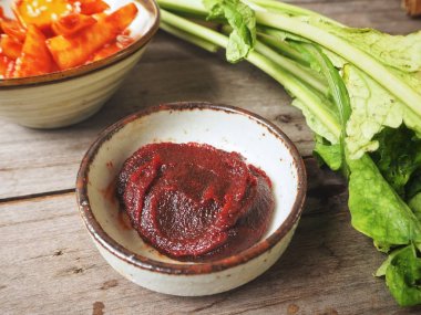 Gochujang Yapıştır Kore yemeği