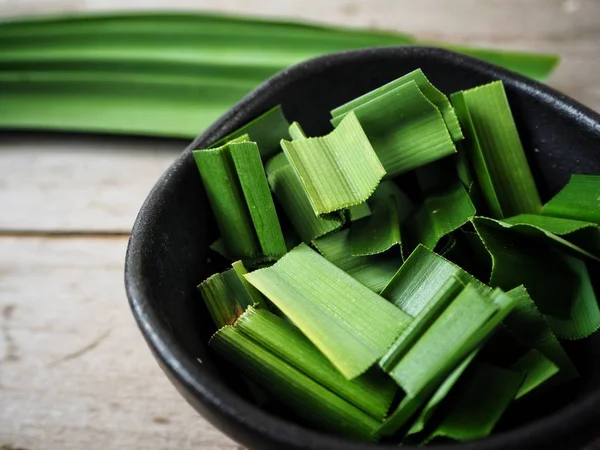 Close up de folhas de pandan — Fotografia de Stock