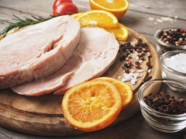 Pişmiş tatlım jambon