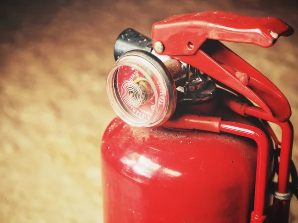 Detailní záběr hasicí přístroj — Stock fotografie