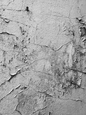 Eski duvar ve çatlak dokusu veya arkaplan