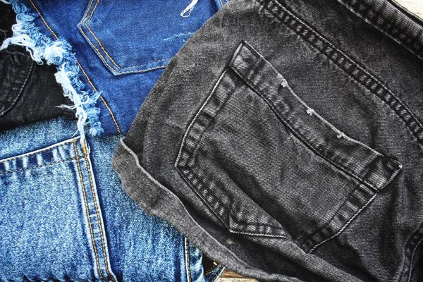 ポケットジーンズの背景や質感 — ストック写真