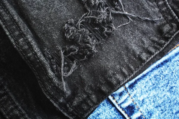 Pocket Jeans Hintergrund Oder Textur — Stockfoto