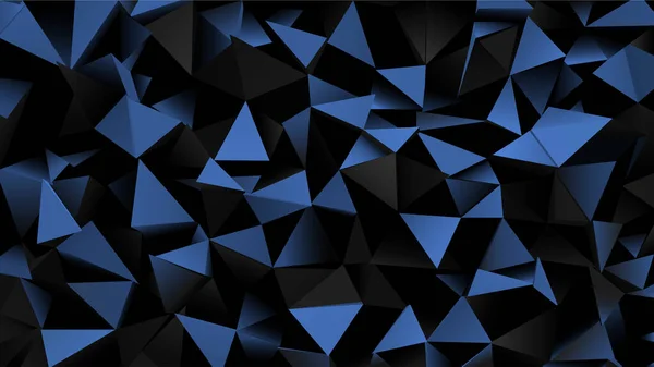 Abstract screensaver with geometric triangular shapes. — Stock Photo, Image